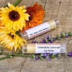 How to Make Calendula Lavender Lip Balm at Home